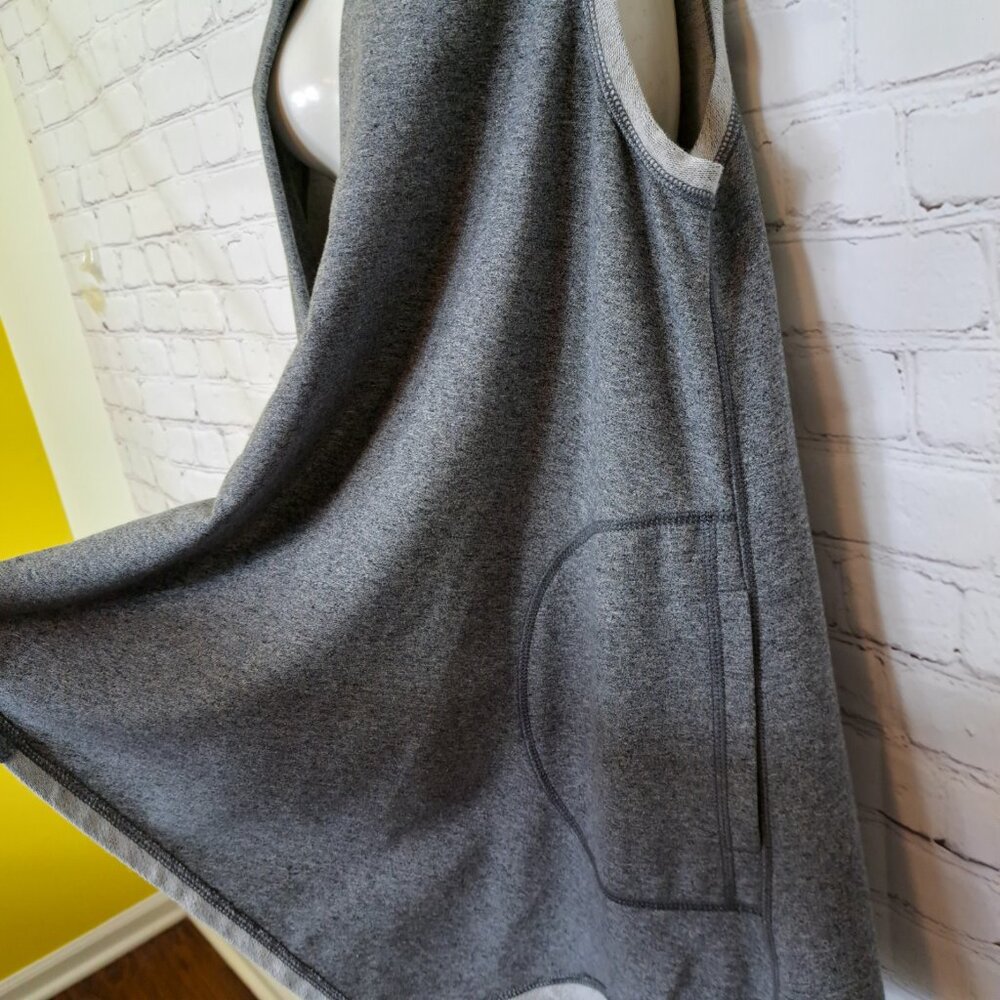 Ruby Rd. Asymmetrical Open Front Sleeveless Cardigan Size Small - Picture 5 of 10